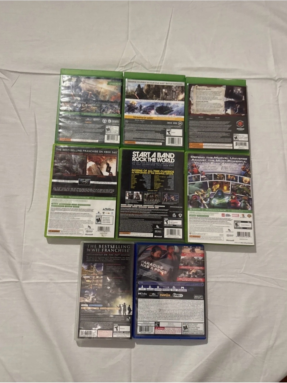 Xbox One Xbox 360 ps2 And Ps4 Games Disk - Picture 2 of 2